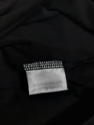 Top Luisa Spagnoli nero monospalla