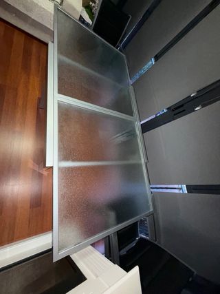 OFERTA” Mesa Terraza Aluminio/Cristal +6 Sillas