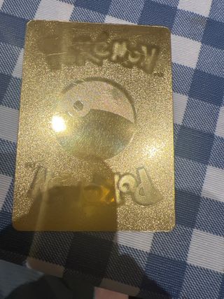 Carta Pokémon Charizard VMAX Dorada Rainbow