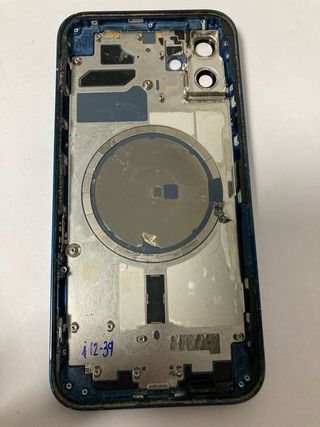 Chasis original de desmontaje para iPhone 12 Azul