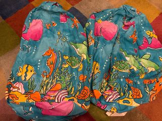 Fundas para puff/beanbag con diseño marino