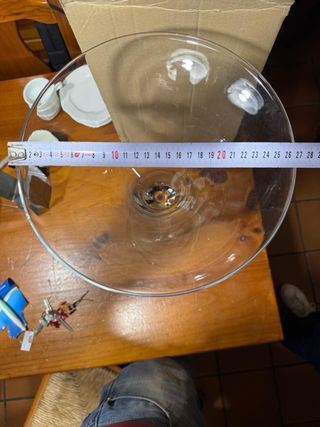 Copa Gigante Cristal 50cm - Decoración/Eventos