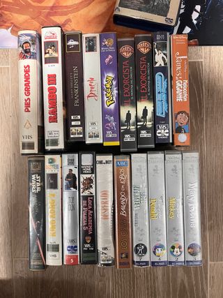 Cintas VHS Películas Varias