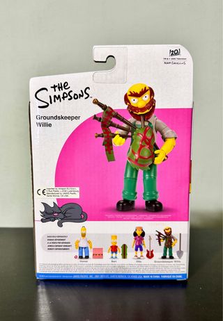 Action Figure Willie Giardiniere The Simpsons