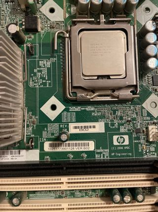 Placa Base HP con Procesador