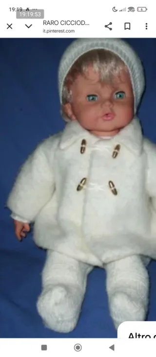 Bambola vintage anni 60/80