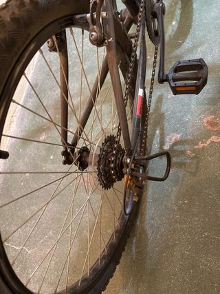 Bicicleta Rockrider Nera Decathlon