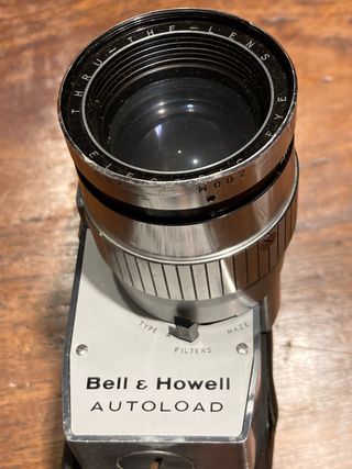 Cámara cine duble 8mm Bell & Howell