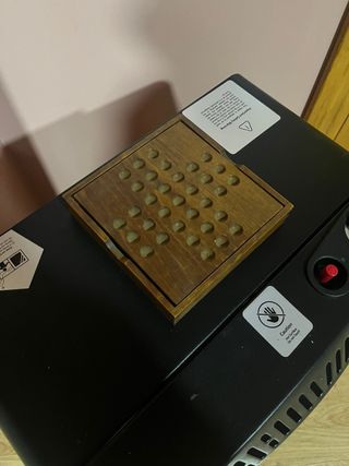 Juego de Solitario de Madera