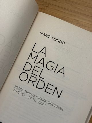 La magia del orden