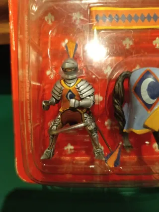 Figura Caballero Plomo Caballo