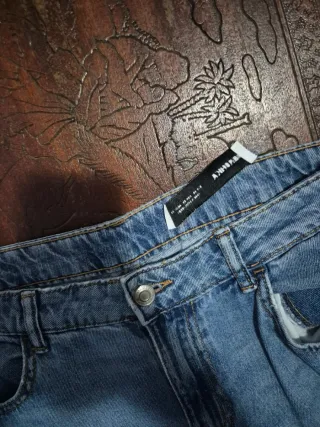 Pantalón Vaquero Cargo Talla 40