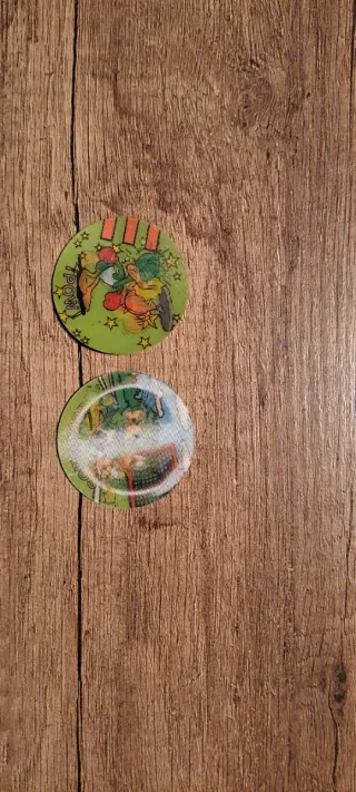 Colección de Tazos holograficos