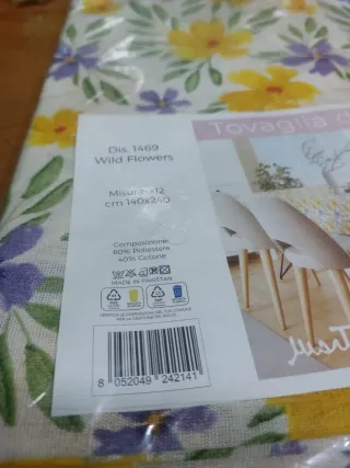 Tovaglia Wild Flowers 140x240 cm