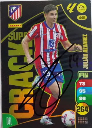 Cromos jugadores At.madrid firmados