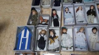 Muñecas de porcelana coleccionables