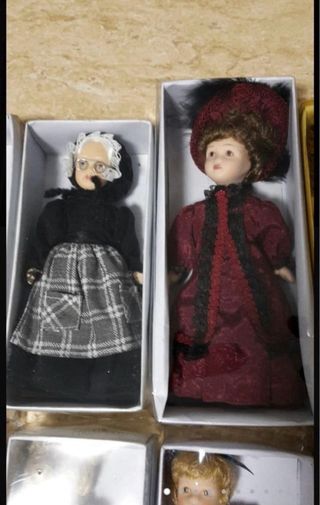 Muñecas de porcelana coleccionables
