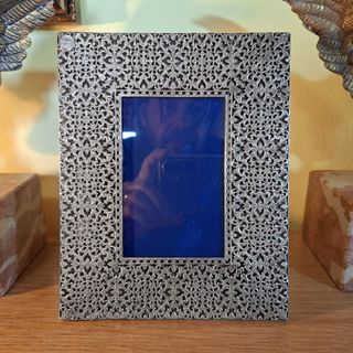 Cornice Portafoto Argento 925 anni 70 foto cm 7x11