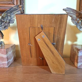 Cornice Portafoto Argento 925 anni 70 foto cm 7x11