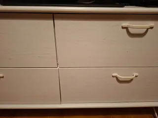 Aparador Ikea Blanco Madera y Metal