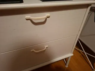 Aparador Ikea Blanco Madera y Metal