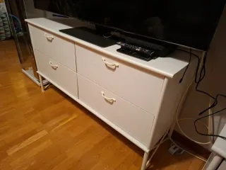 Aparador Ikea Blanco Madera y Metal