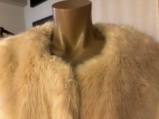 Chaquetón Piel Sintética Bershka Talla M