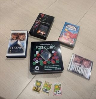 Lote 90s: Titanic, Sirenita, BSB, Poker