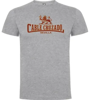 Camiseta CABLE CRUZADO Sevilla Gris