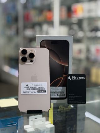 iPhone 16 Pro Max 256GB Oro