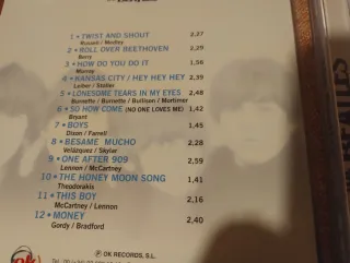 CD Doble The Beatles OK Records S.L. Muy nuevo