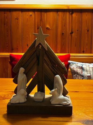 Presepe Legno e Gesso