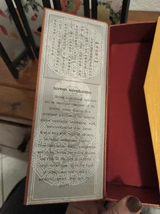 Biombo Decorativo Chino