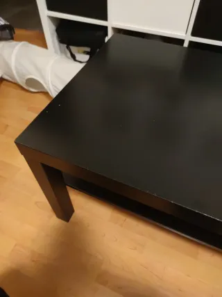 Mesa de centro Ikea negra