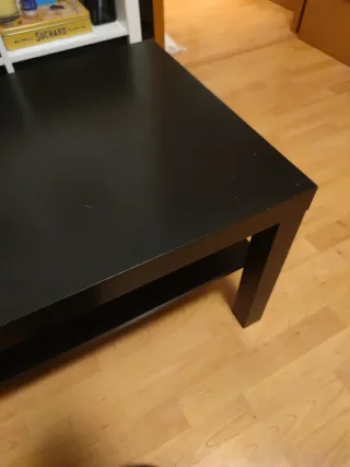 Mesa de centro Ikea negra