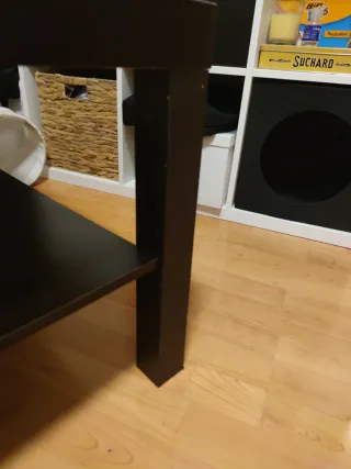 Mesa de centro Ikea negra