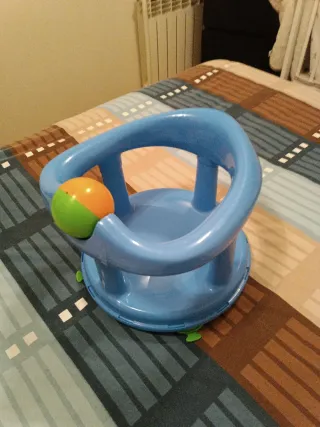 Asiento Baño Bebé Azul