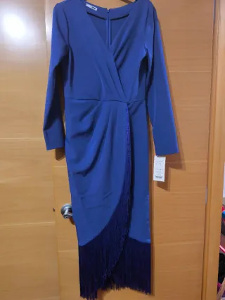 Vestido fiesta azul talla M