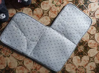 Alfombra esquinera XL gris