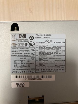 Fuente de poder para PC