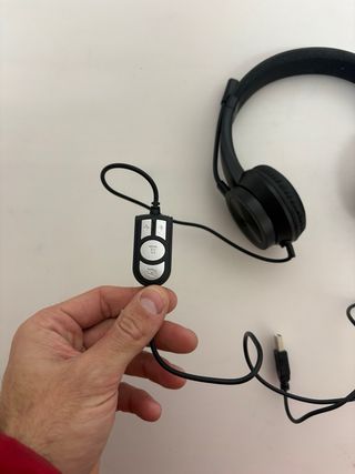 Vultech Auriculares USB HS-03 Micrófono Diadema