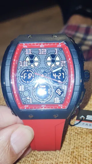 Reloj deportivo hombre analógico + digital