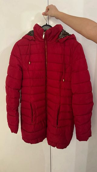 Chaqueta acolchada YD forro animal print