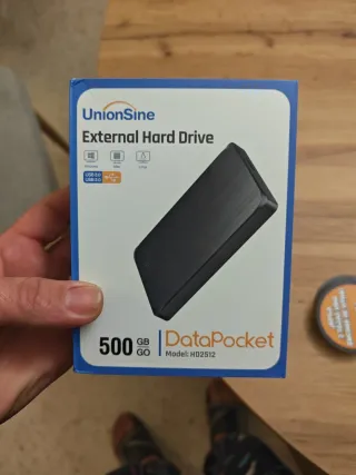 Disco Duro Externo UnionSine 500GB