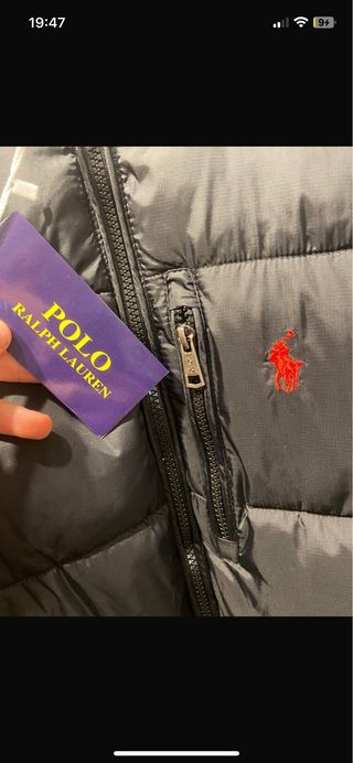 Polo Ralph Lauren Giubbotto Nero Tg S
