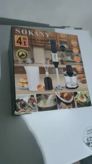 Batidora de mano SOKANY 4 en 1