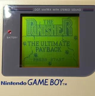 The Punisher Juego Game Boy Nintendo