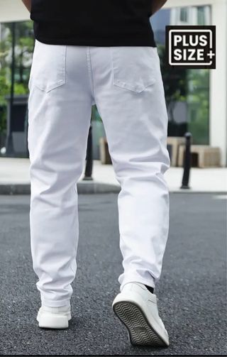 Pantalón vaquero Blanco Caballero Talla 64-66