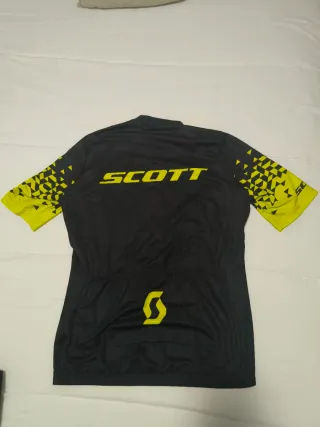 Conjunto Ciclismo Scott Maillot Culotte Guantes