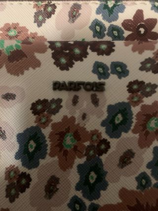 Bolso de hombro estampado floral